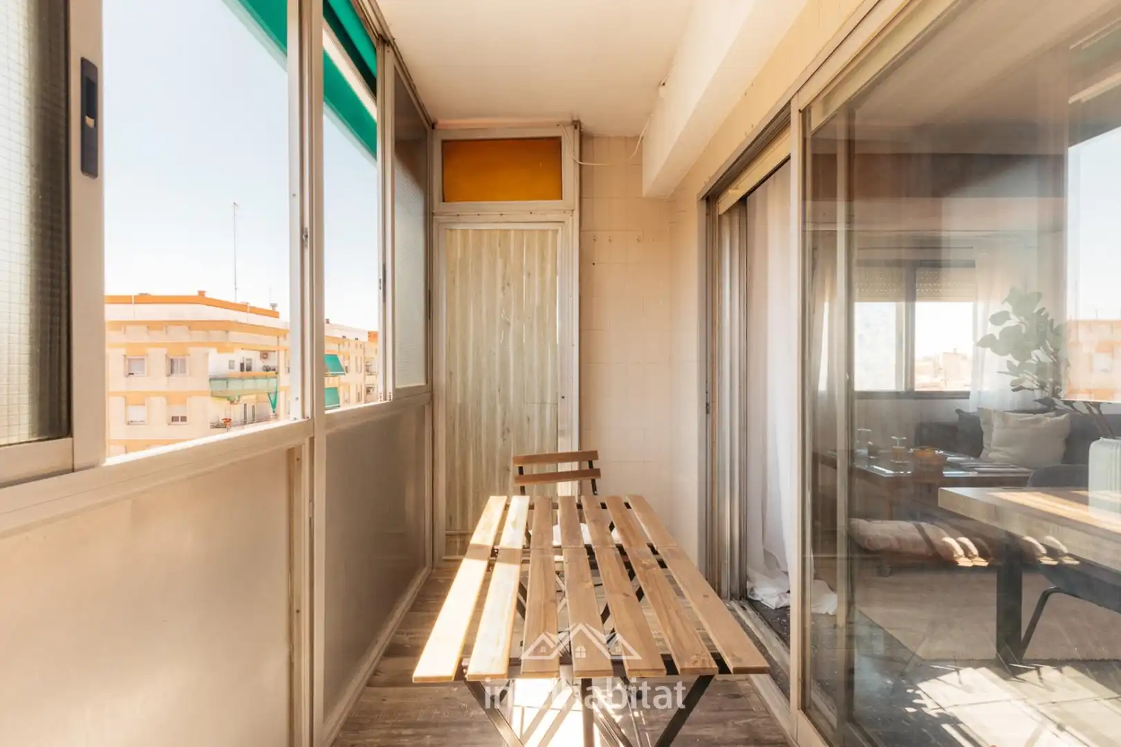 Balcony of Flat for sale in Mislata  with Air Conditioner, Furnished and Balcony