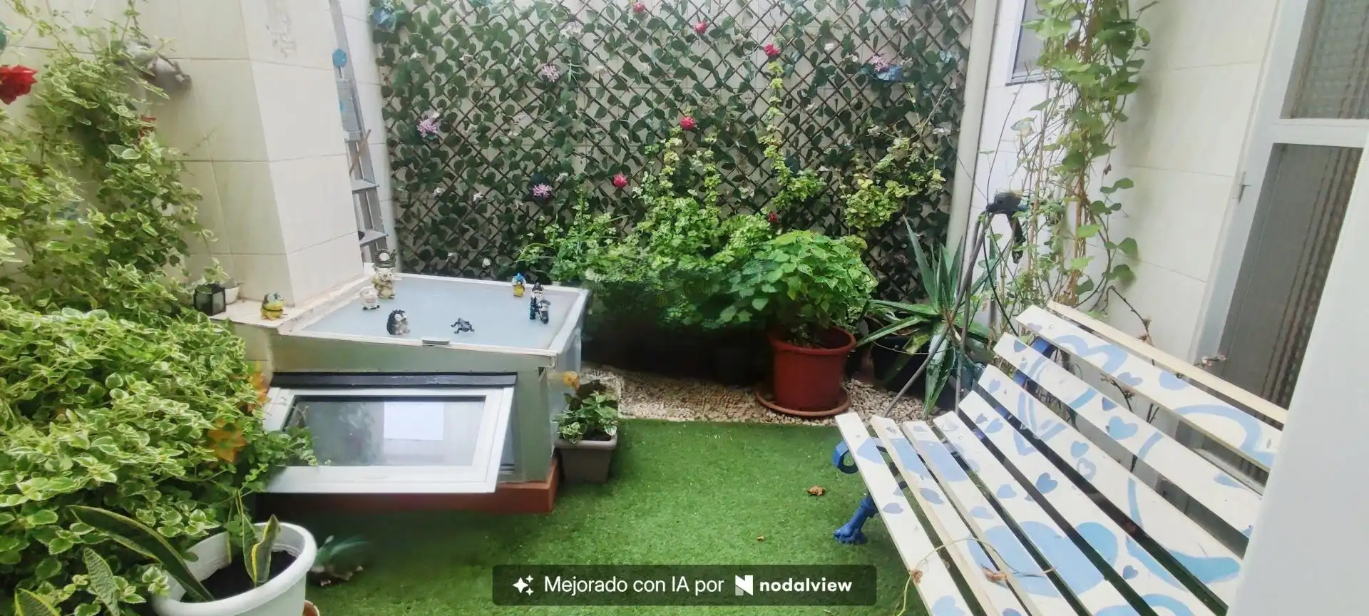 Jardín de Casa adosada en venta en El Genovés, Valencia