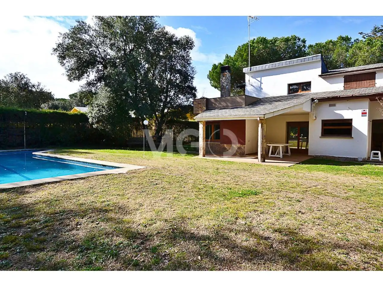 Garten von Haus oder Chalet zur Miete in Seva mit Heizung, Privatgarten und Terrasse