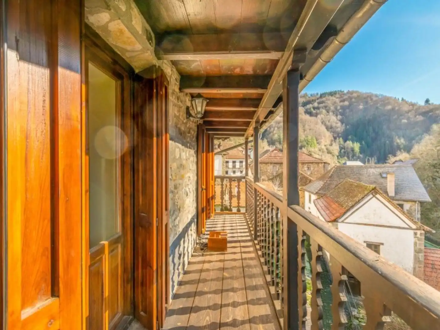 Balcony of Country homes for sale in Uztárroz / Uztarroze