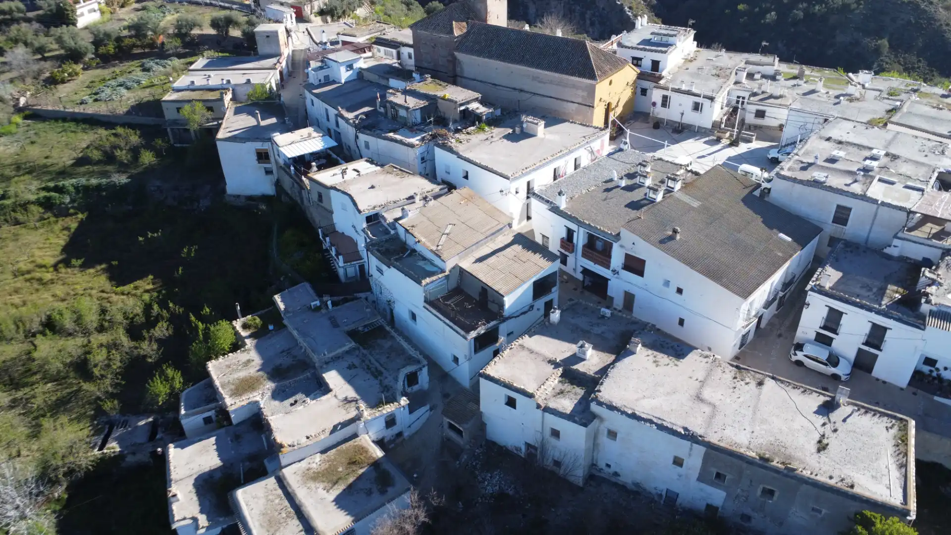 Vista exterior de Casa adosada en venda en Lobras amb Terrassa