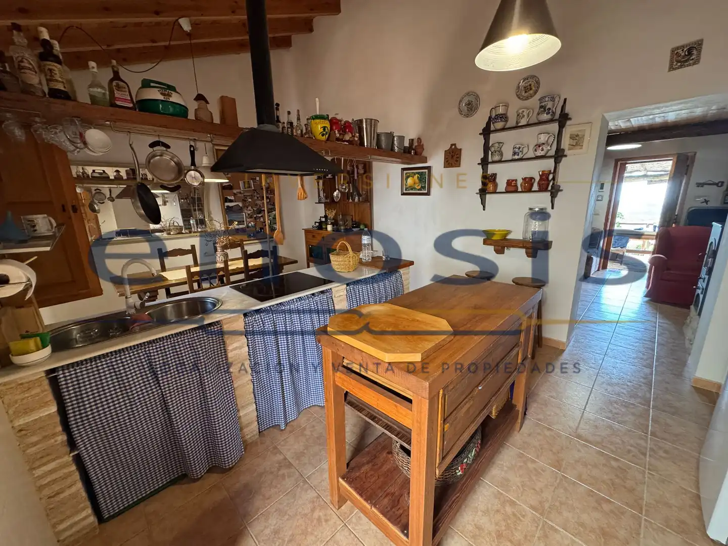 Küche von Country house zum Verkauf in Murcia mit Privatgarten, Terrasse und Möbliert