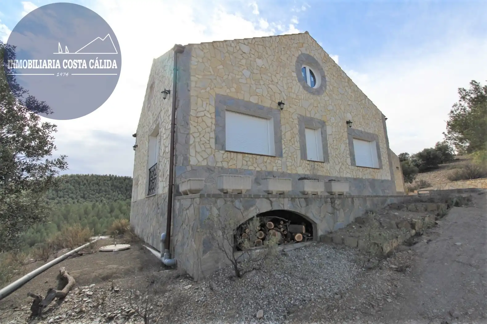 Exterior view of Country homes for sale in Lorca  with Heating, Private garden and Terrace