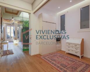 Living room of Flat for sale in  Barcelona Capital  with Air Conditioner, Heating and Terrace