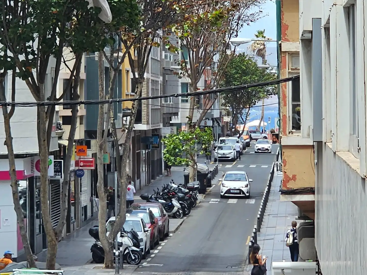 Vista exterior de Piso de alquiler en Las Palmas de Gran Canaria con Aire acondicionado, Parquet y Balcón