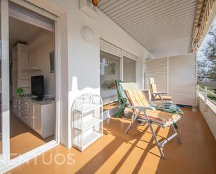 Balcony of Flat to rent in Cubelles  with Heating, Storage room and Furnished