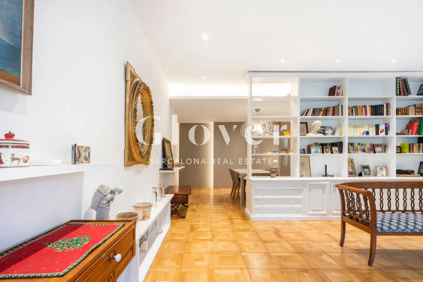 Sala de estar de Piso en venta en Barcelona con Aire acondicionado, Calefacción y Terraza
