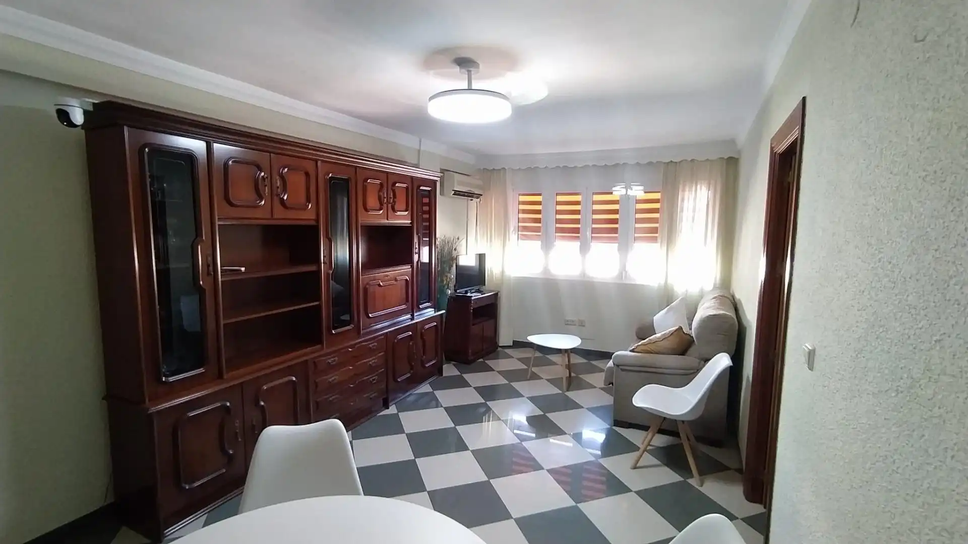 Sala de estar de Piso de alquiler en Málaga con Aire acondicionado y Amueblado