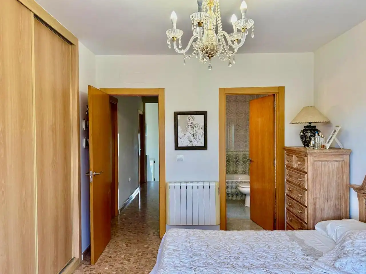 Dormitori de Casa o xalet en venda en L'Alfàs del Pi amb Aire condicionat, Jardí privat i Terrassa