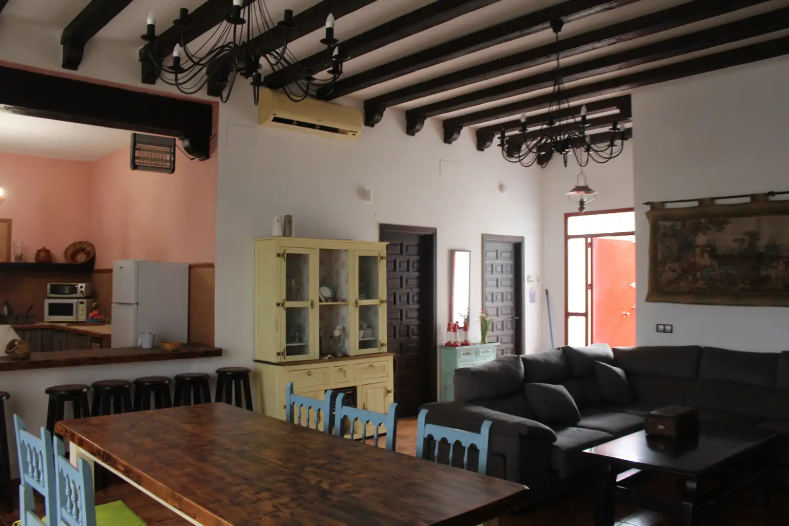 Comedor de Casa o chalet en venta en Villaverde del Río con Aire acondicionado, Jardín privado y Trastero