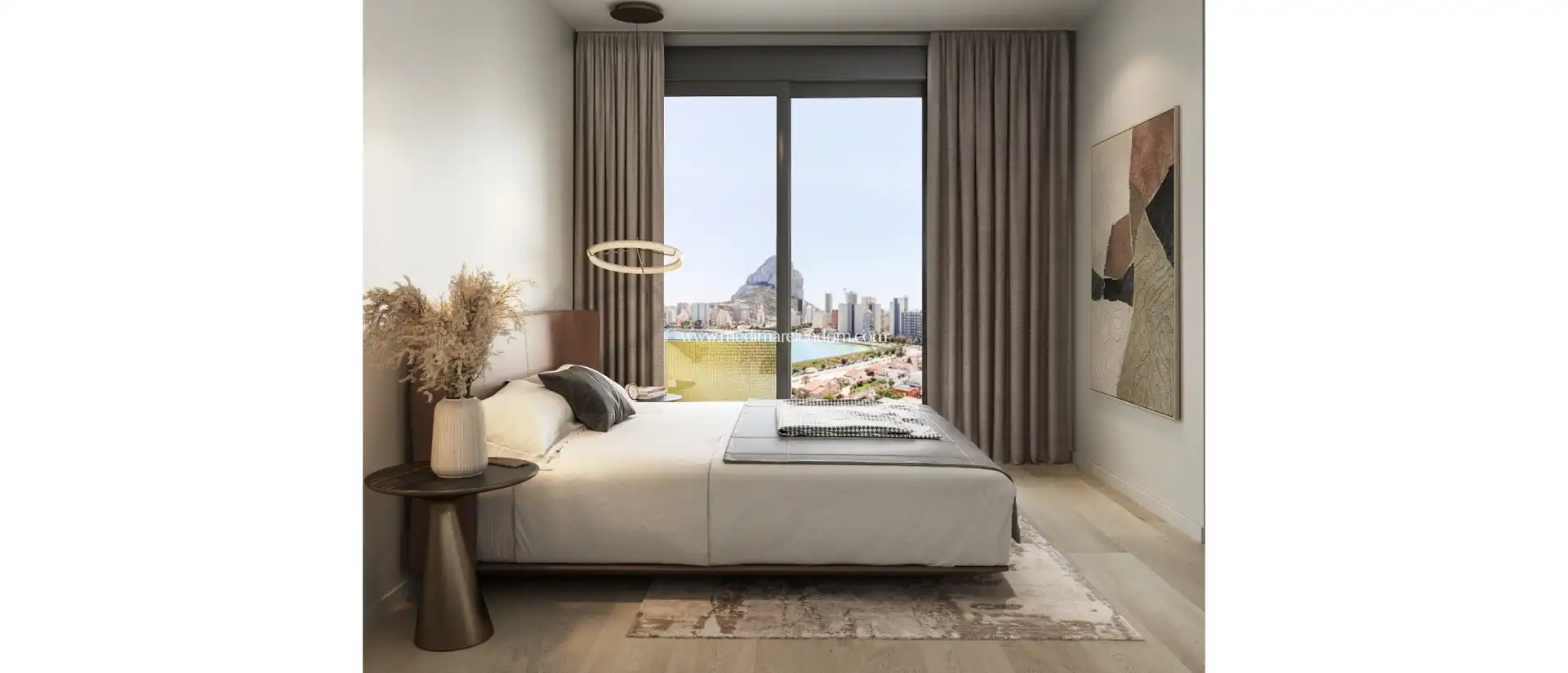 Schlafzimmer von Wohnung zum Verkauf in Calpe / Calp mit Terrasse