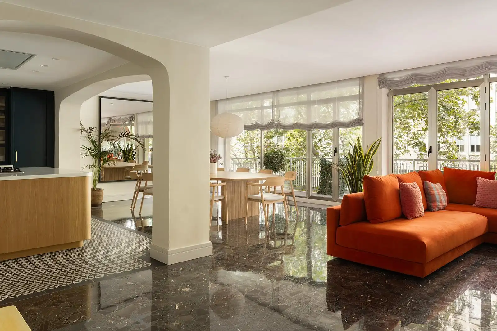 Living room of Flat for sale in Barcelona  with Air Conditioner, Heating and Terrace