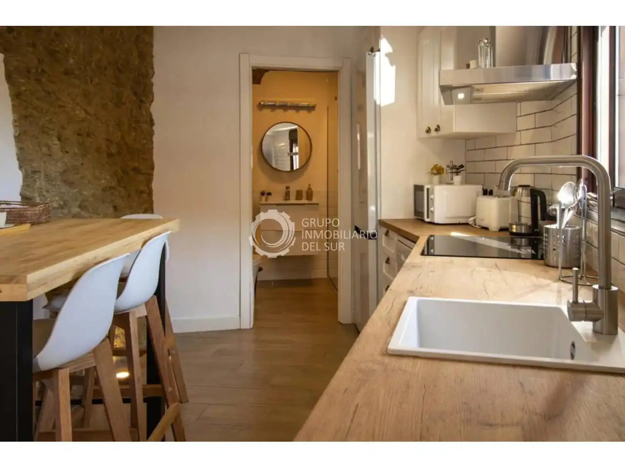 Kitchen of Houses for sale in Setenil de las Bodegas  with Terrace and Furnished