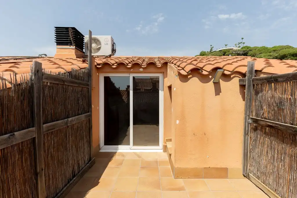 Terraza de Apartamento en venta en Sant Andreu de Llavaneres con Calefacción, Parquet y Terraza