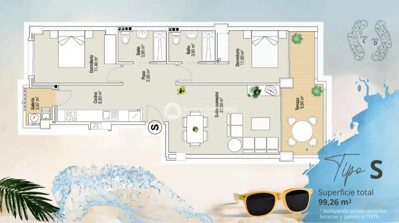 Apartamento con ascensor en venta en N/A, imagen 16