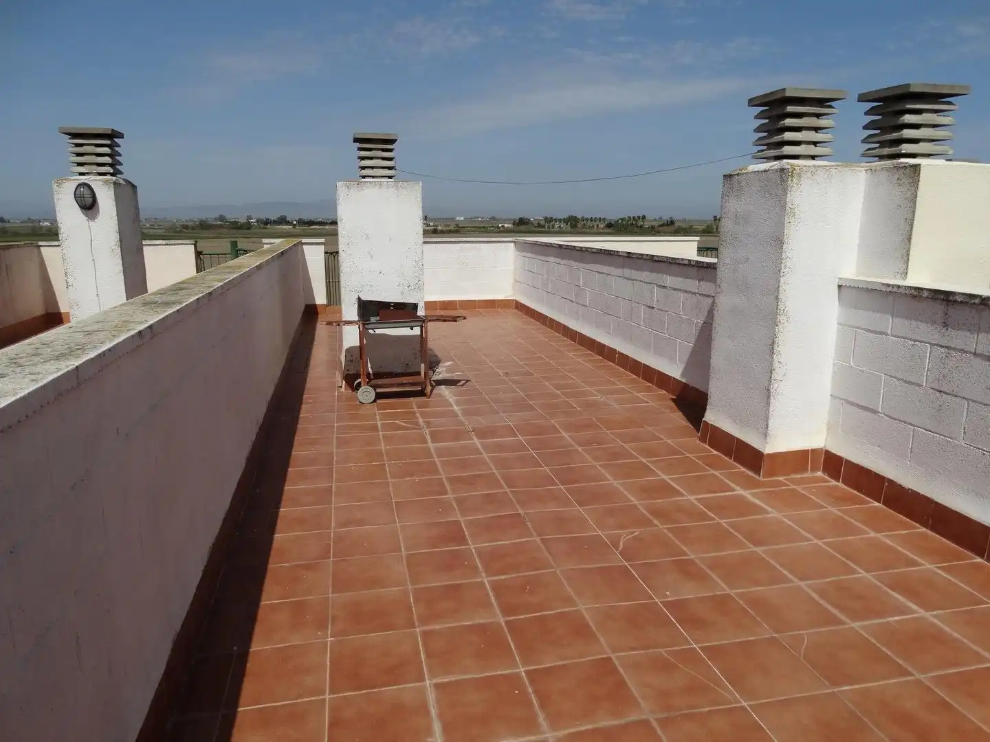 Terrasse von Wohnungen zum Verkauf in Amposta mit Klimaanlage, Heizung und Terrasse
