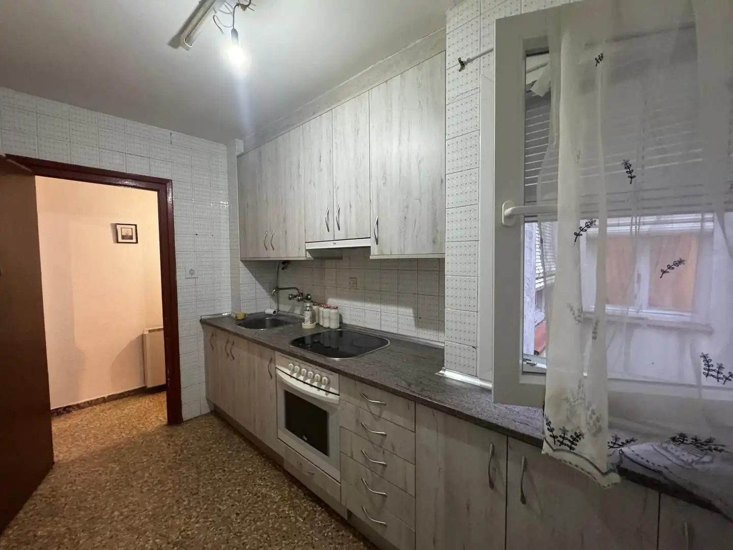 Kitchen of Flat for rent in Illueca  with Heating and Furnished