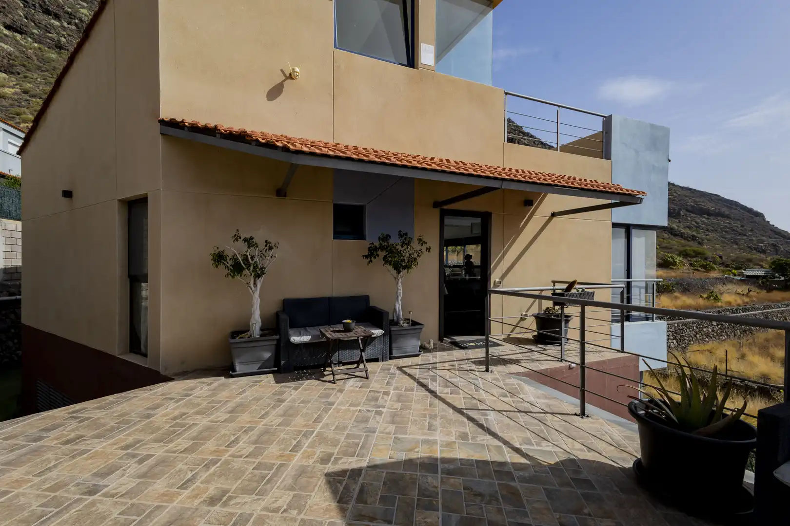 Terrasse von Haus oder Chalet zur Miete in Araya