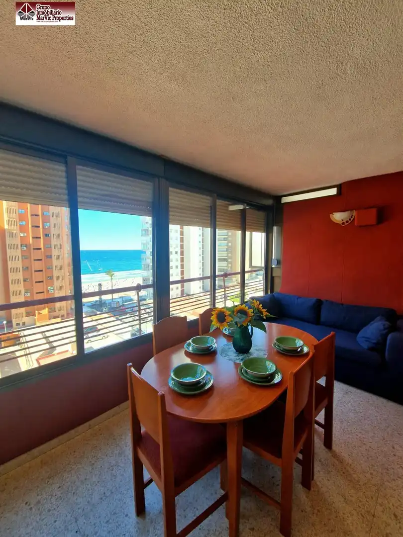 Esszimmer von Wohnung zum Verkauf in Benidorm mit Klimaanlage und Terrasse