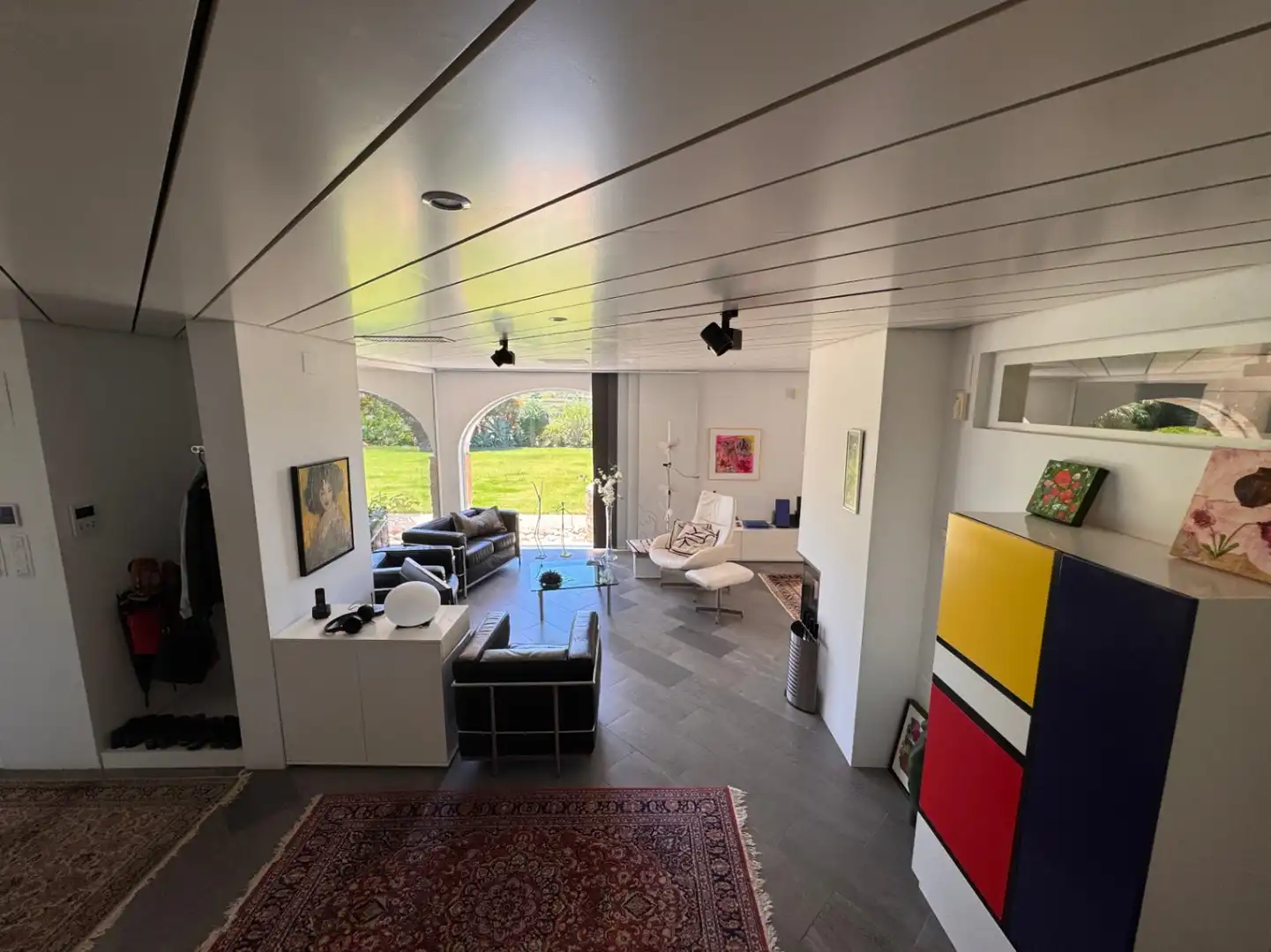 Sala de estar de Finca rústica en venta en Benissa con Aire acondicionado, Calefacción y Jardín privado