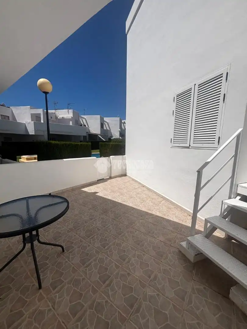 Terrace of Flat for rent in Mojácar  with Air Conditioner and Furnished