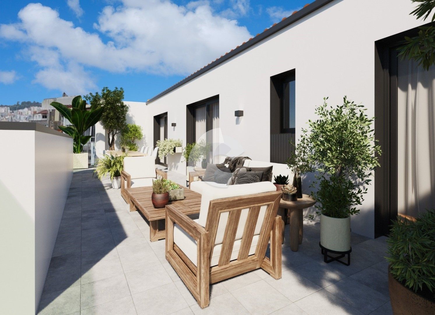 Terrace of Flat for sale in Vigo 