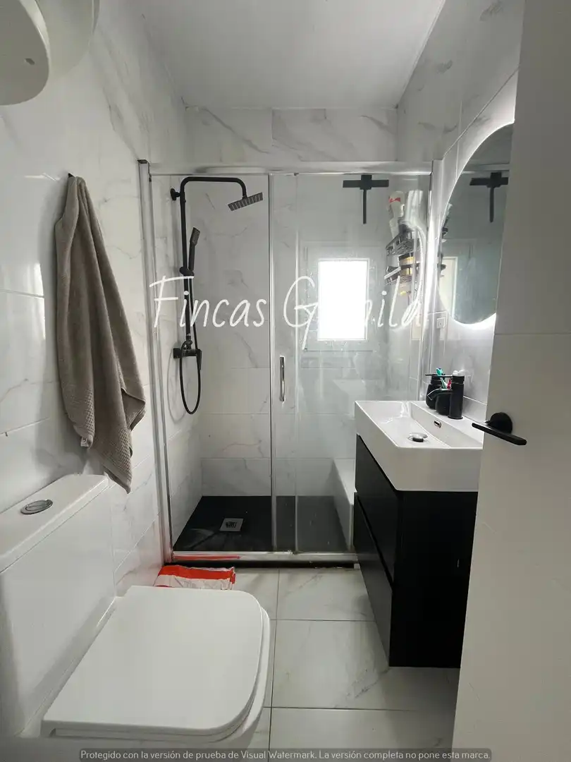 Baño de Apartamento en venta en Alaior con Aire acondicionado, Calefacción y Jardín privado
