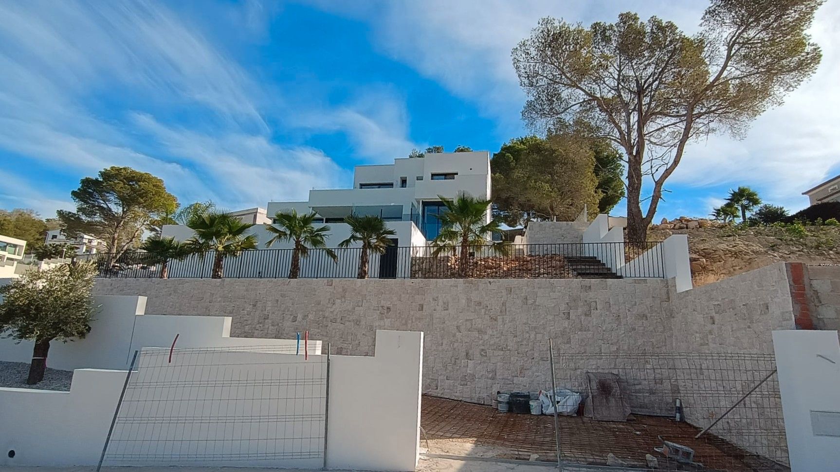 Exterior view of House or chalet for sale in Calpe / Calp  with Air Conditioner, Heating and Private garden