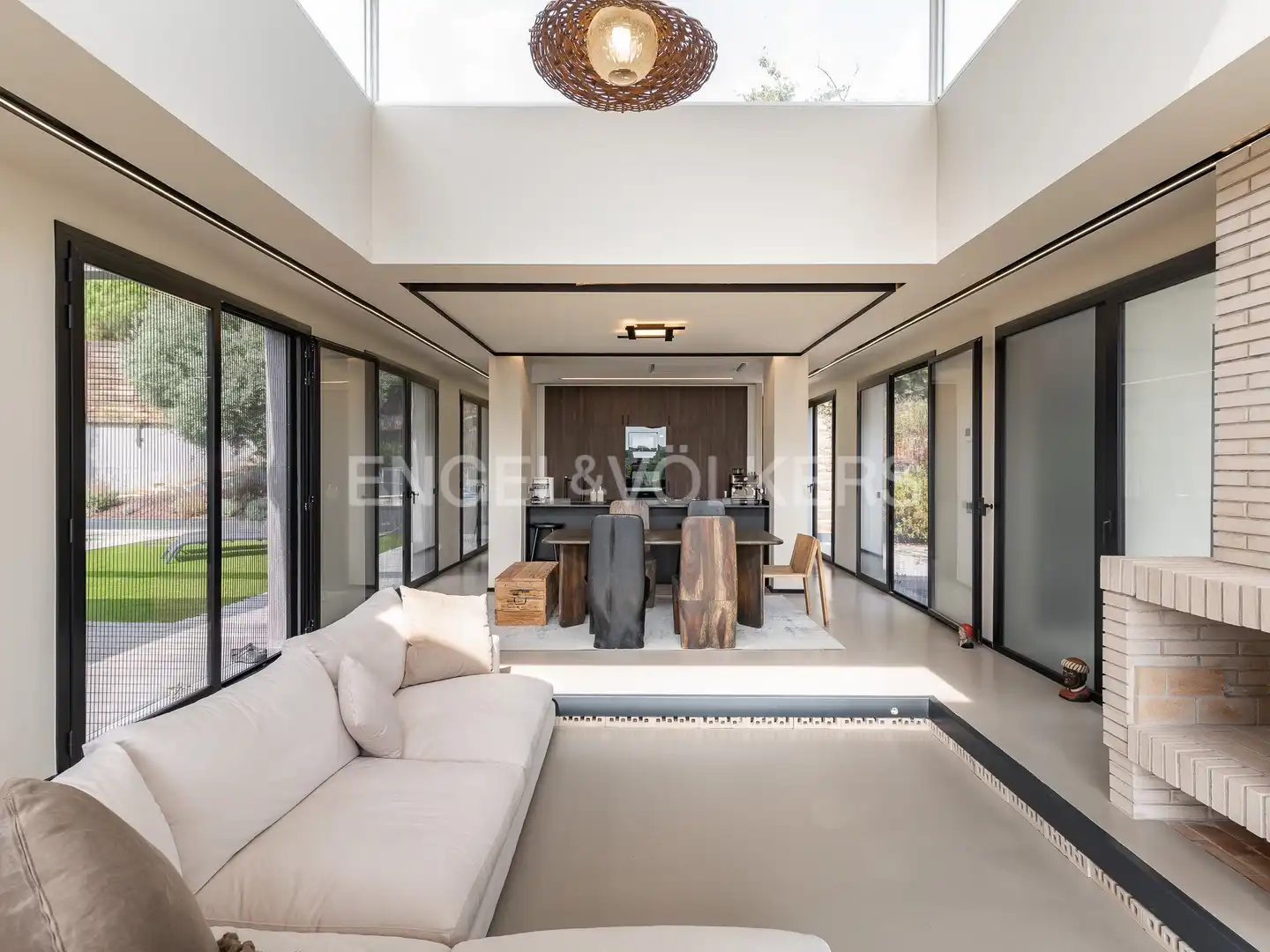 Sala de estar de Casa o chalet en venta en Premià de Dalt con Aire acondicionado, Calefacción y Jardín privado