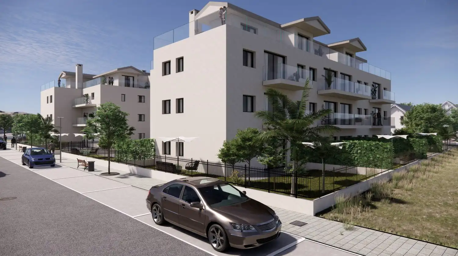 Vista exterior de Piso en venta en Argoños  con Calefacción, Terraza y Balcón