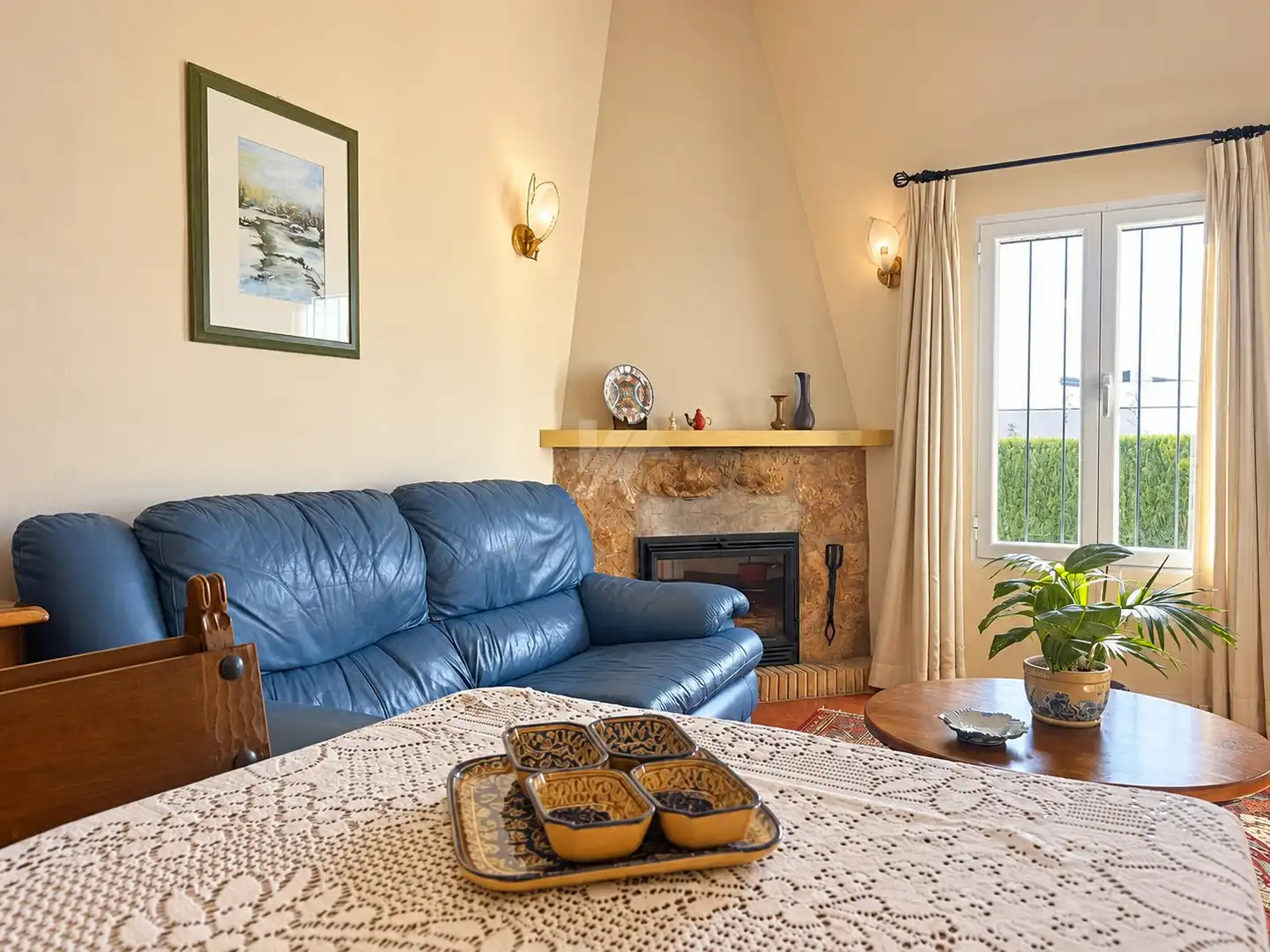 Sala d'estar de Casa o xalet en venda en Benimeit - Tabaira