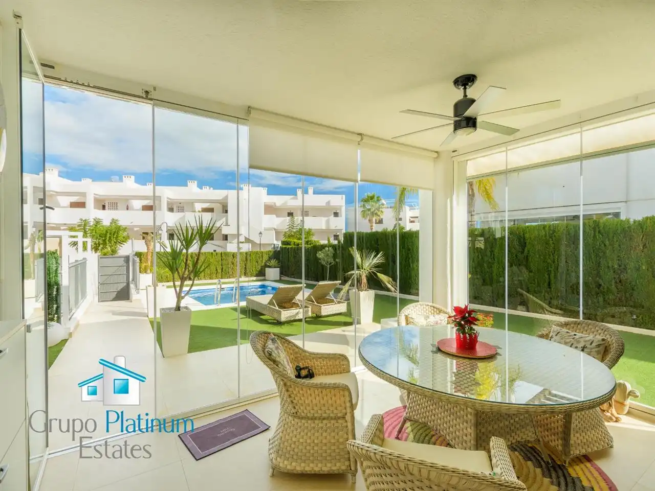 Terraced house with pool for sale in San Juan de los Terreros, imagen 31
