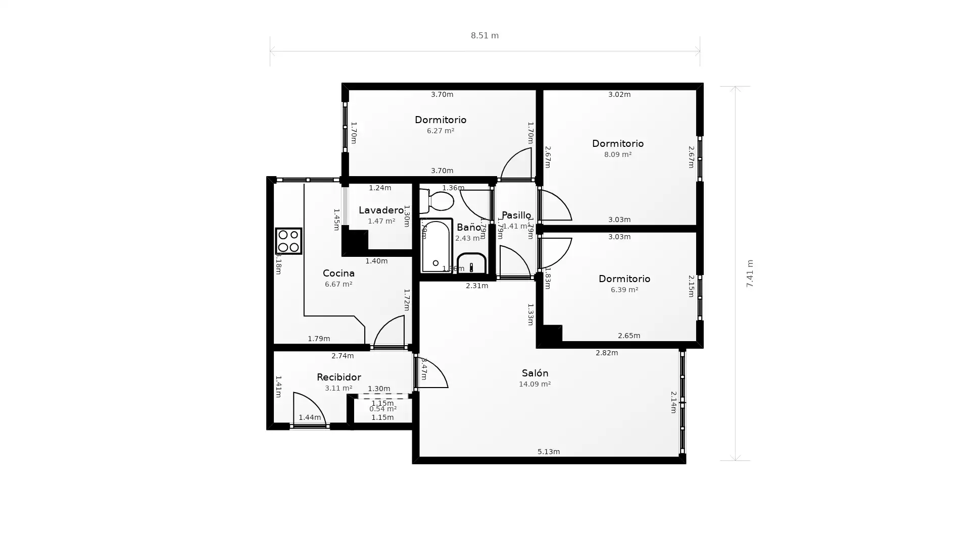Piso con ascensor en venta en MEMPHIS, imagen 26