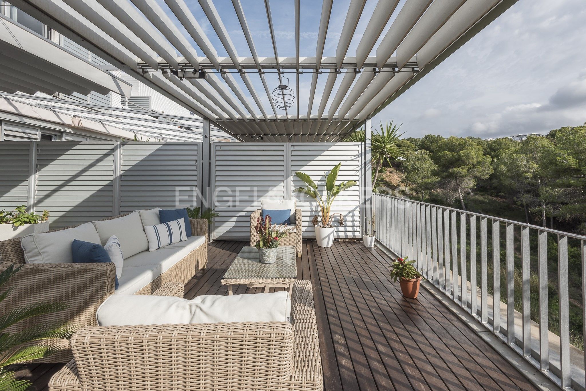 Terrassa de Apartament de lloguer en Sant Pere de Ribes amb Aire condicionat, Calefacció i Parquet