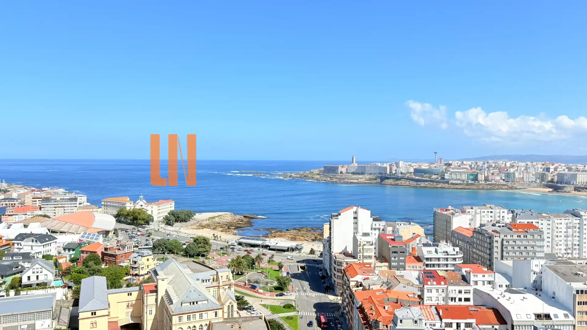 Exterior view of Flat for sale in A Coruña Capital   with Parquet flooring and Balcony
