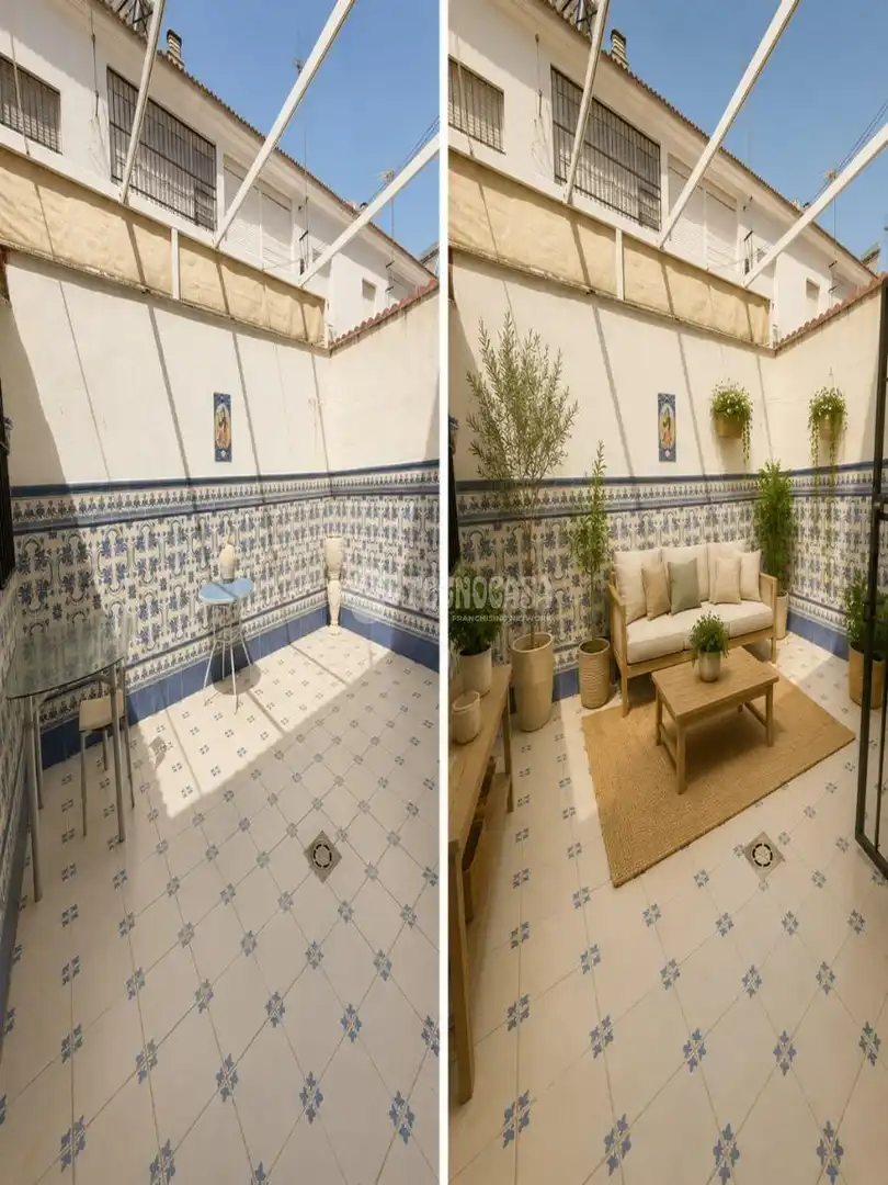 Terraza de Casa adosada en venta en La Rinconada con Aire acondicionado y Calefacción