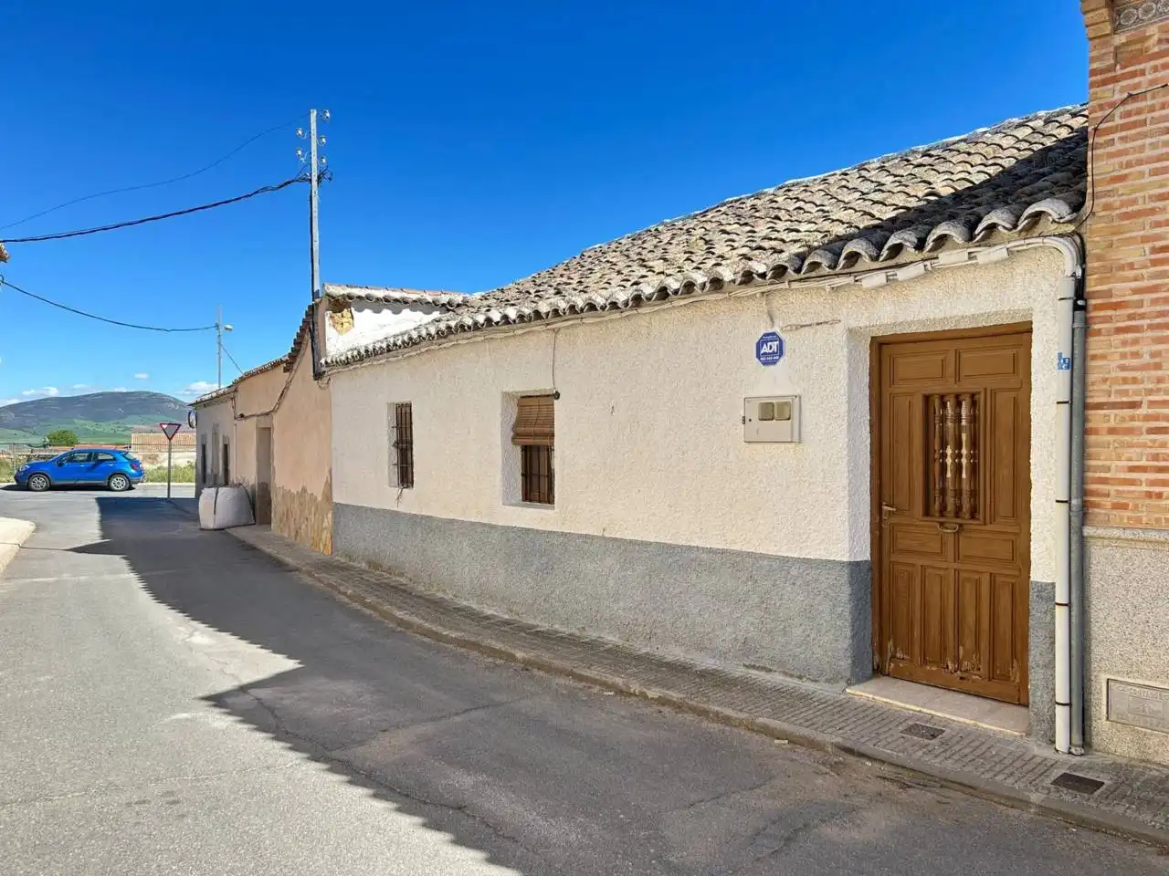 Exterior view of Houses for sale in Casasbuenas  with Private garden and Alarm