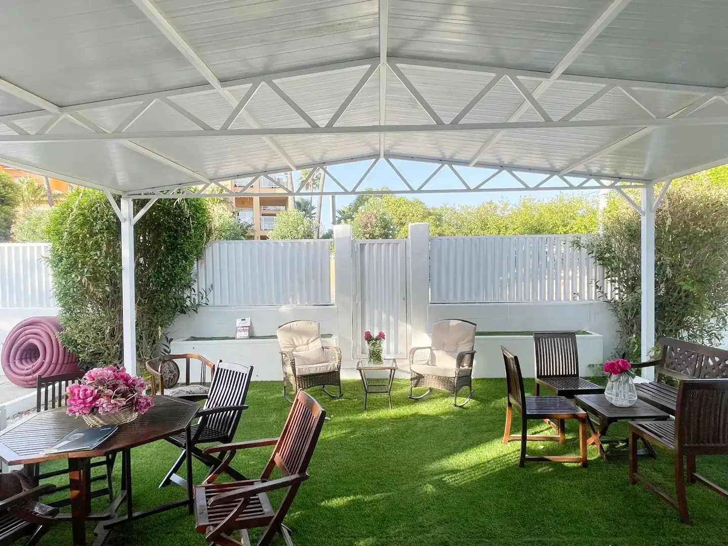 Terrace of Houses for rent in Dénia  with Air Conditioner, Heating and Private garden