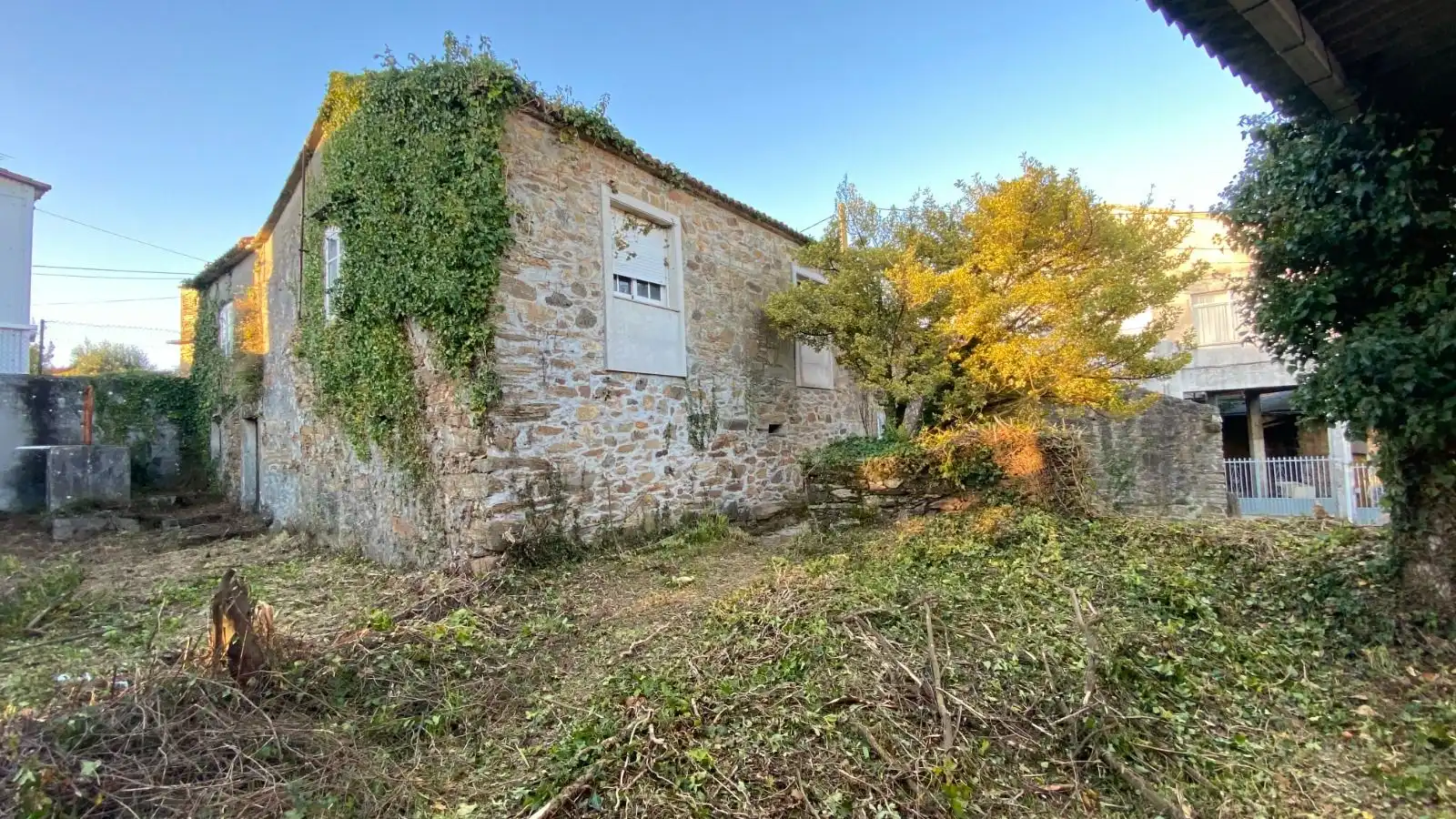 Vista exterior de Casa o chalet en venta en Ponteceso con Jardín privado