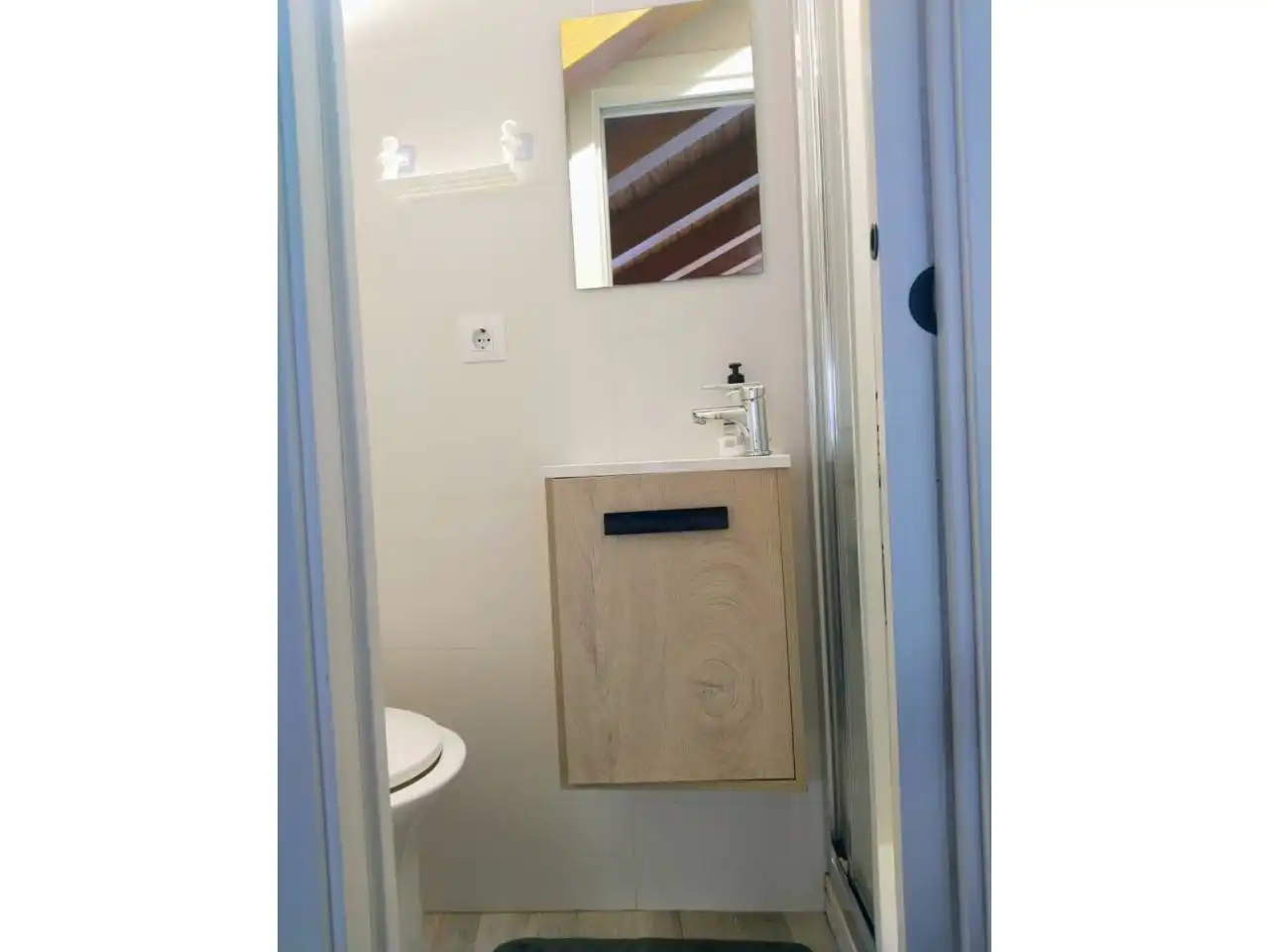 Bathroom of Apartments for rent in Burgos  with Heating, Parquet flooring and Furnished