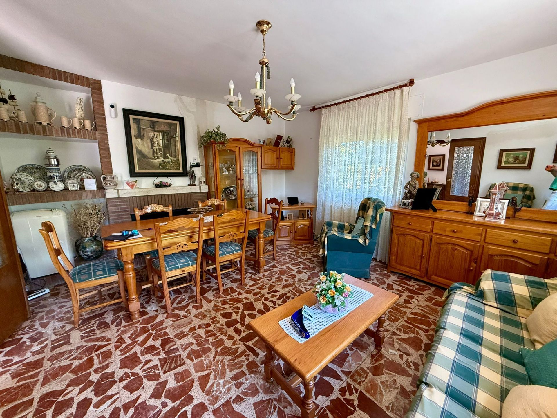 Living room of House or chalet for sale in Ambite  with Heating, Private garden and Terrace