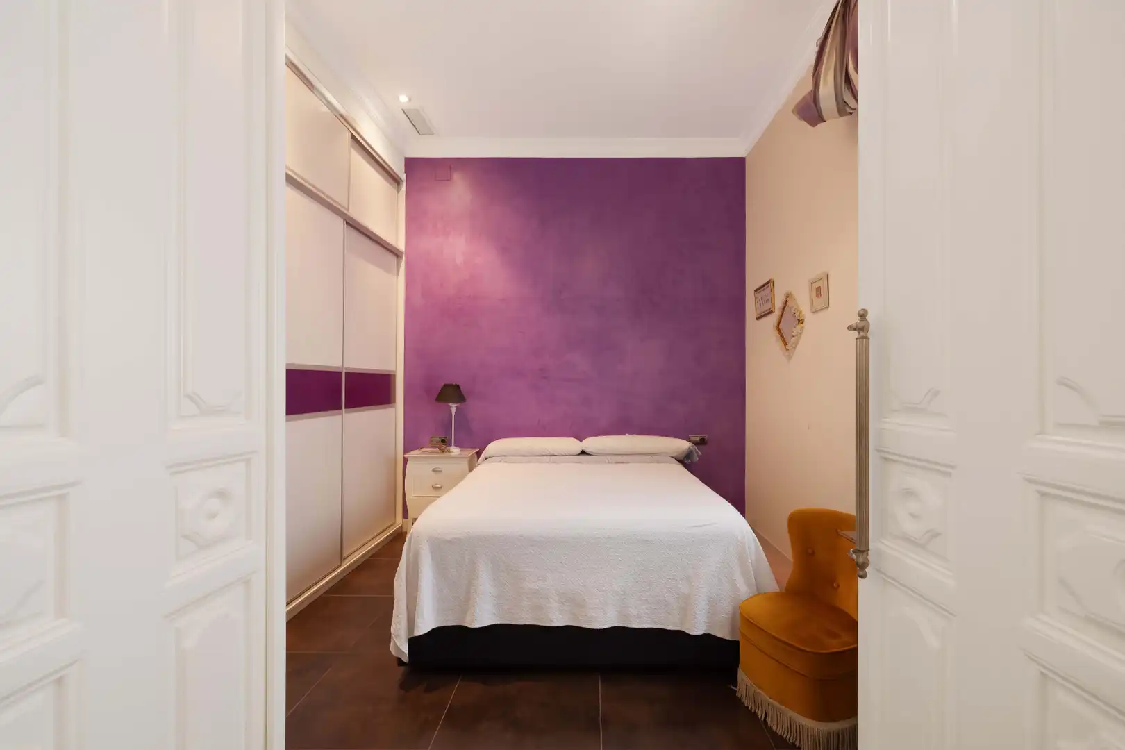 Bedroom of Flat for sale in Málaga  with Air Conditioner and Storage room