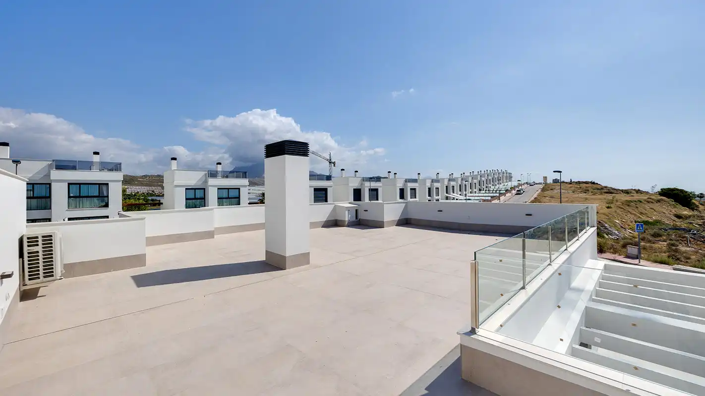 Terraza de Casa o chalet en venta en Mutxamel con Aire acondicionado, Calefacción y Jardín privado
