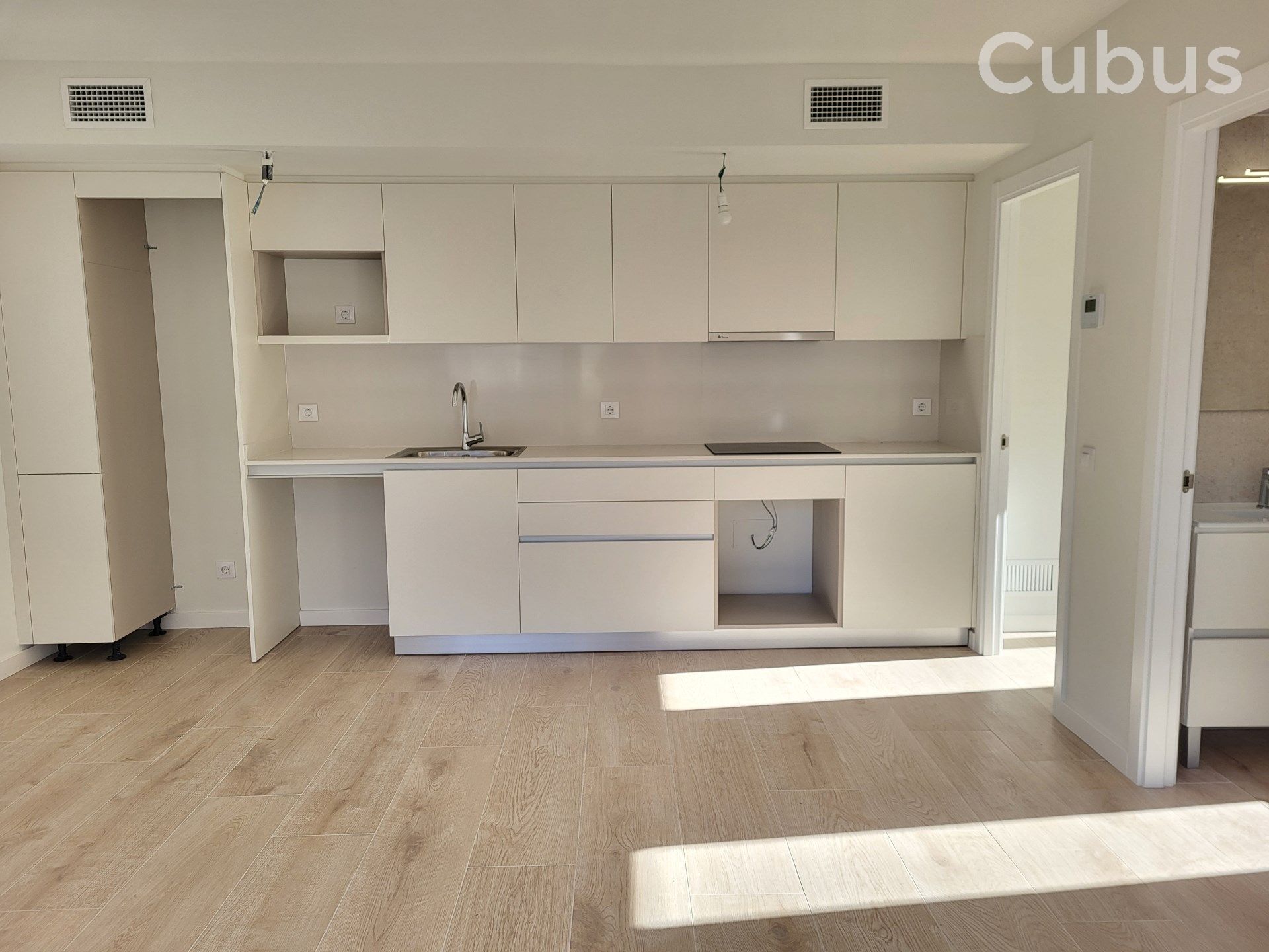 Kitchen of Flat for sale in Olot  with Heating and Balcony