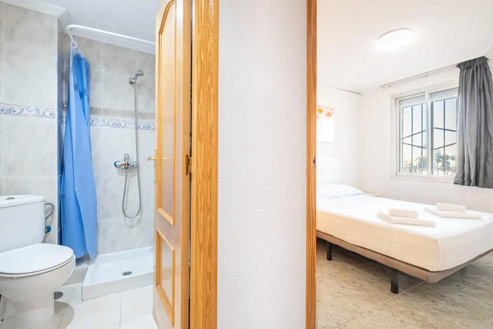 Habitación de Apartamento en venta en Benidorm con Aire acondicionado, Calefacción y Jardín privado