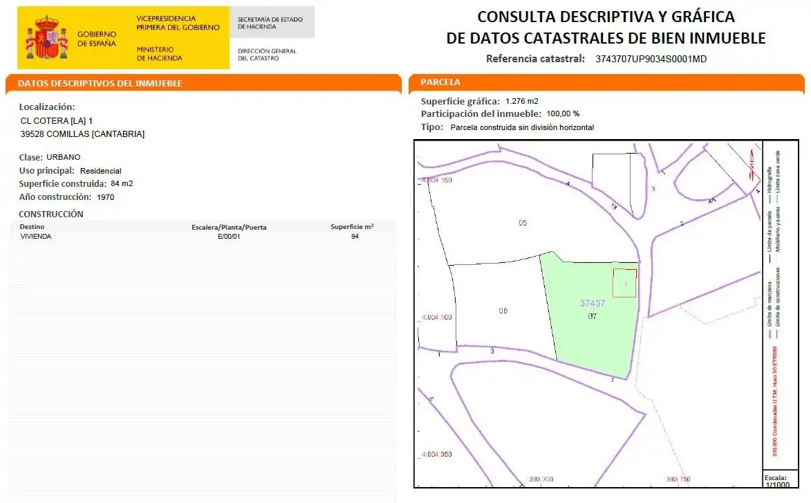 Residencial en venda en Comillas (Cantabria)
