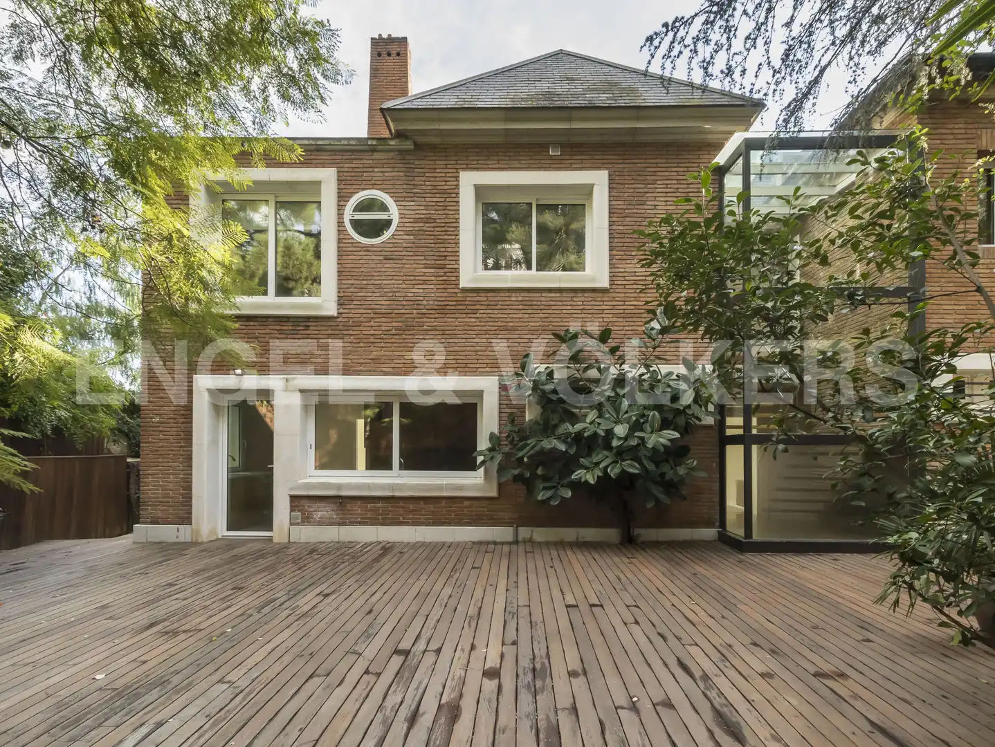 Exterior view of Houses for rent in  Barcelona Capital  with Air Conditioner, Heating and Private garden