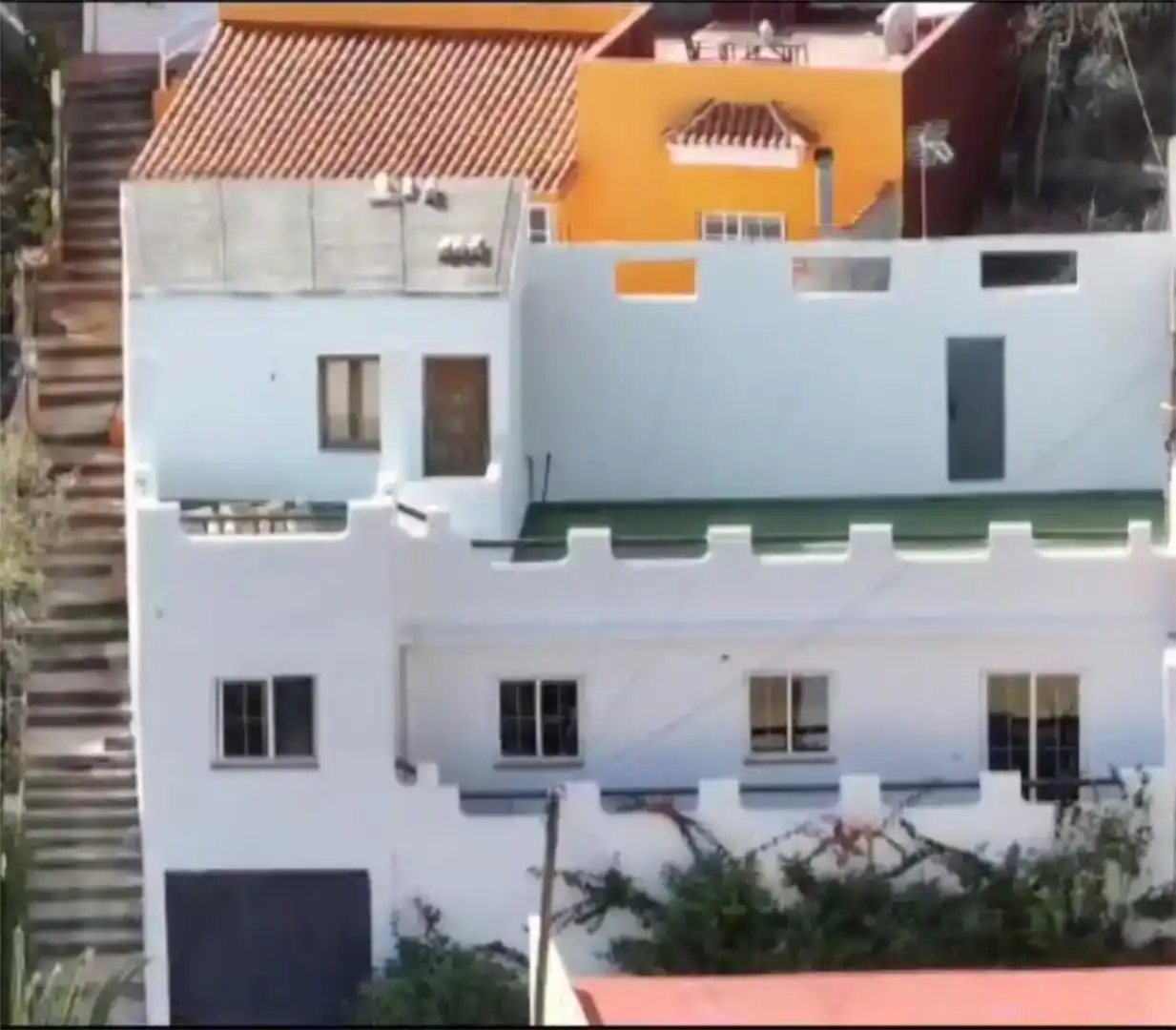 Vista exterior de Casa o xalet en venda en Hermigua amb Jardí privat, Moblat i Forn
