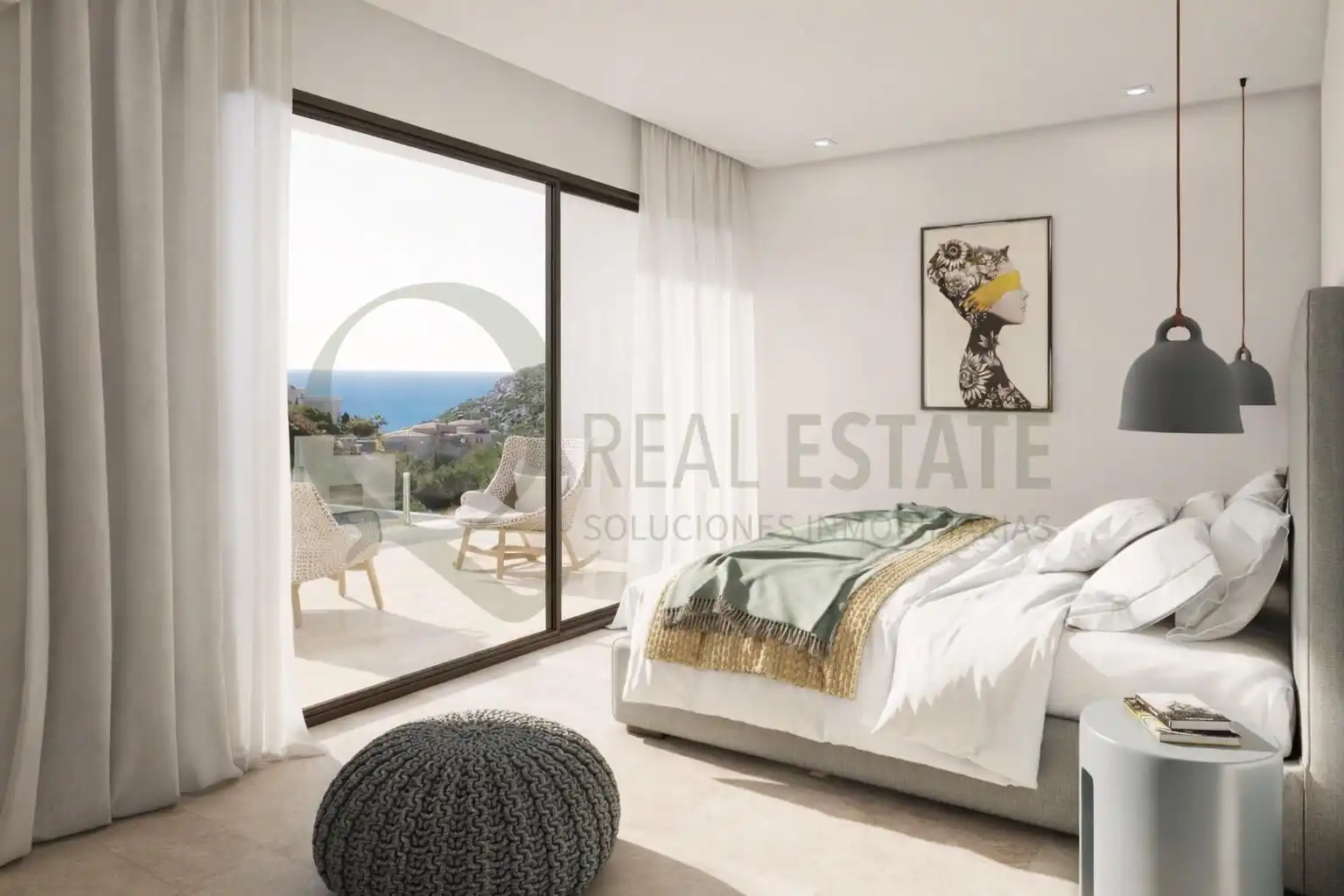 Neubau-Villa mit Balkon zum Verkauf in Urbanización Cumbre del Sol 1, imagen 6