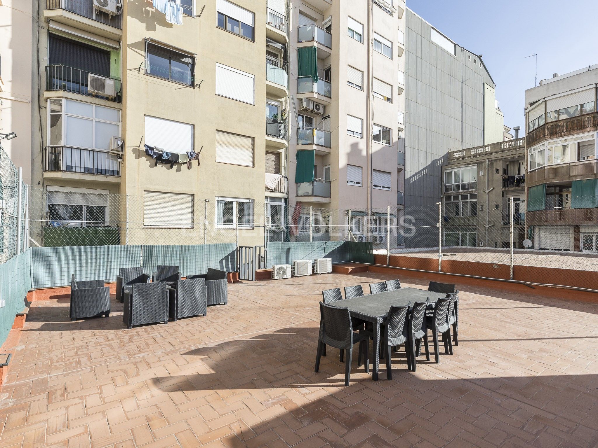 Terrace of Apartment for sale in  Barcelona Capital  with Air Conditioner, Heating and Parquet flooring
